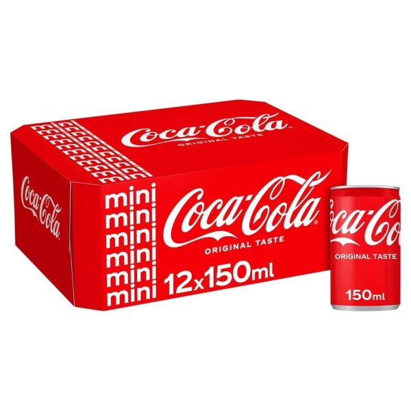 Coca Cola Mini Cans 12x150ml