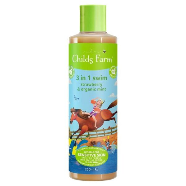 Childs Farm 3 In 1 Swim Strawberry Organic Mint 250ml