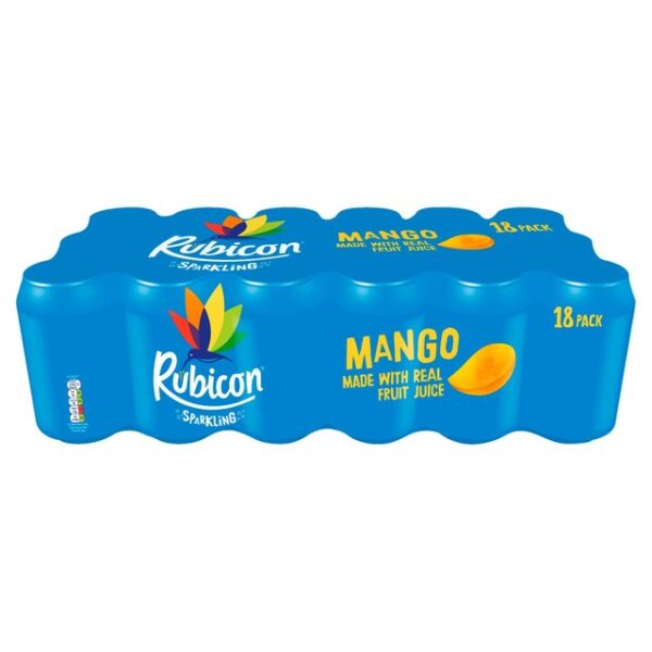 Rubicon Sparkling Mango 18 X 330ml