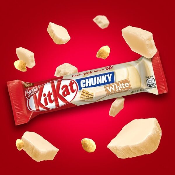 Kit Kat Chunky White Chocolate 4 Bars 160g