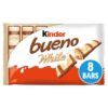 Kinder Bueno White Chocolate, Hazelnuts Bars Multipack 156g