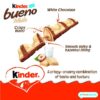 Kinder Bueno White Chocolate, Hazelnuts Bars Multipack 156g
