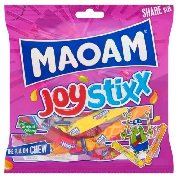 Maoam Joystixx Sweets Share Bag 140g