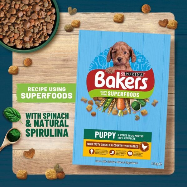 Bakers Puppy With Tasty Chicken & Vegetables & Wholegrain 2.85kg