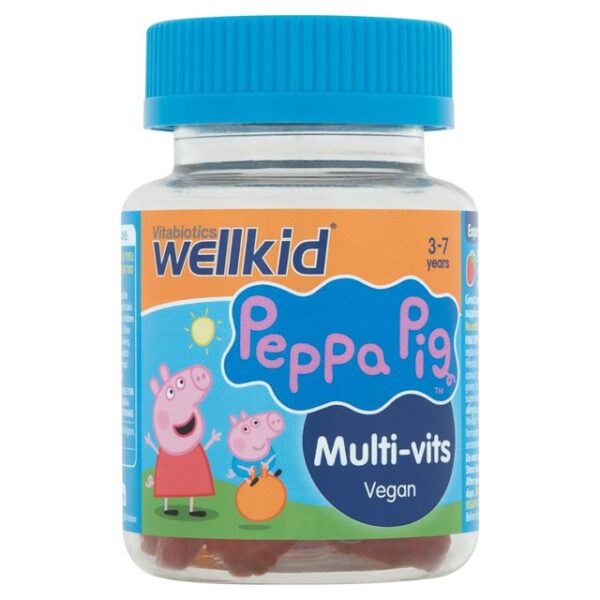 Vitabiotics Wellkid Peppa Pig Multi-Vits 30 Soft Jellies