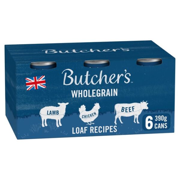 Butcher's Loaf Recipes Dog Food Tins 6 x 390g