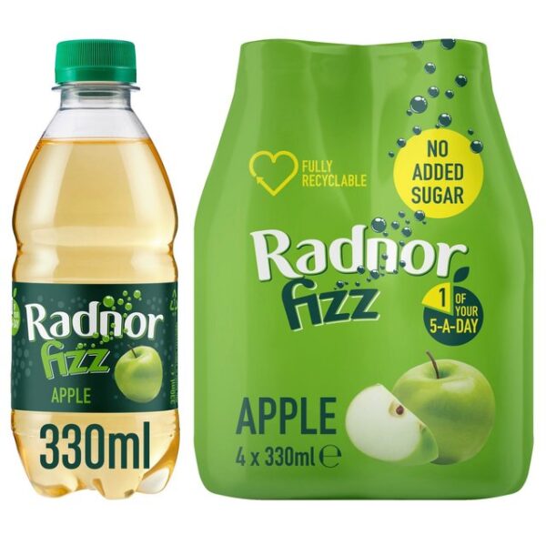 Radnor Fizz Apple 4 X 330ml