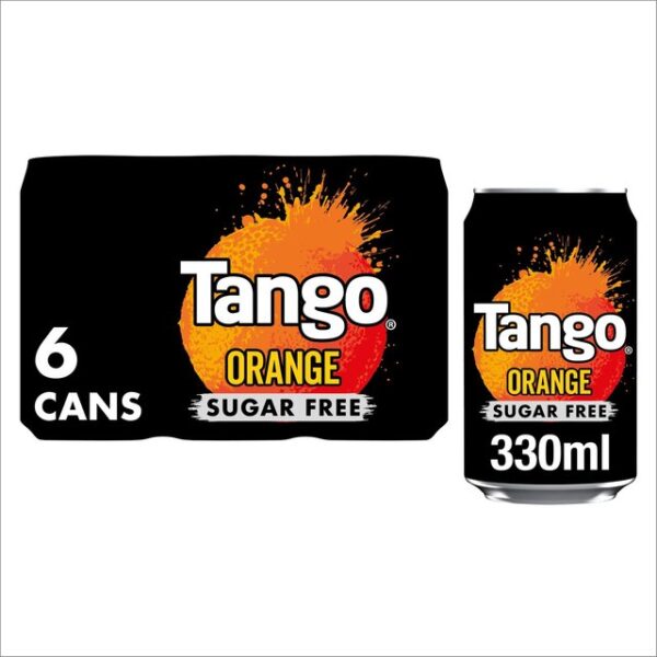 Tango Sugar Free Orange 6 X 330ml