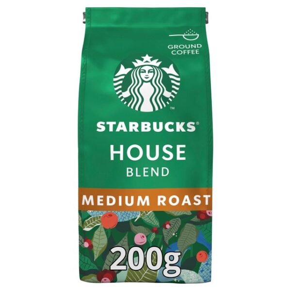 Starbucks House Blend Ground Coffee 200g