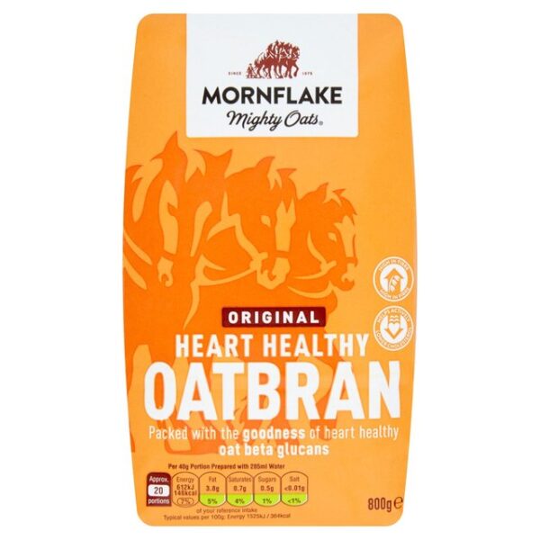 Mornflake Mighty Oats Original Heart Healthy Oatbran 800g