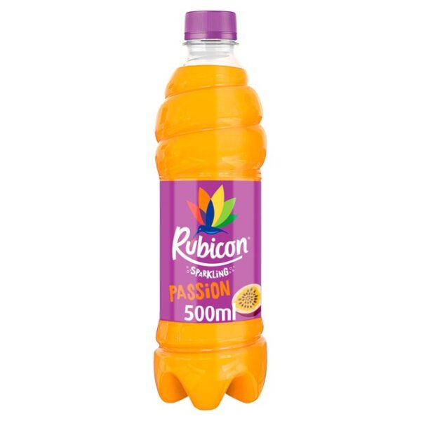 Rubicon Sparkling Passion Fruit 500ml