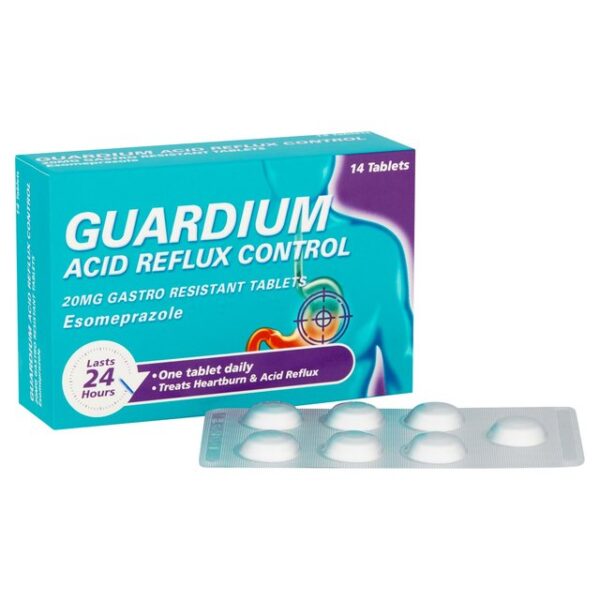 Guardium Acid Reflux Control Gastro Resistant Tablets 14 per pack