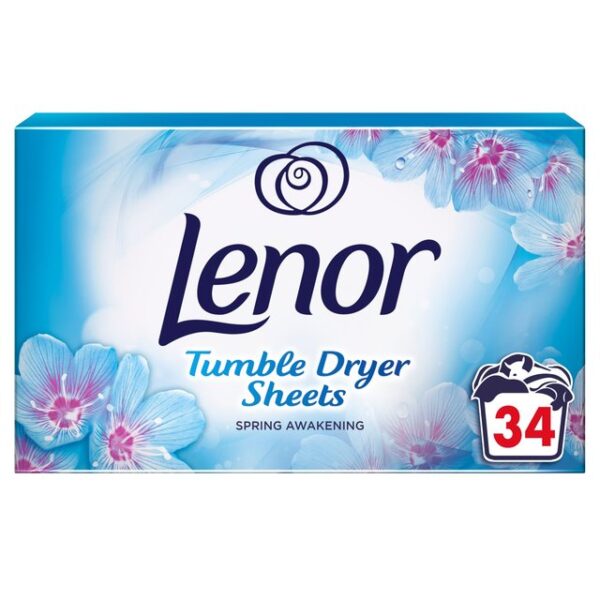 Lenor Tumble Dryer Sheets Spring Awakening 34