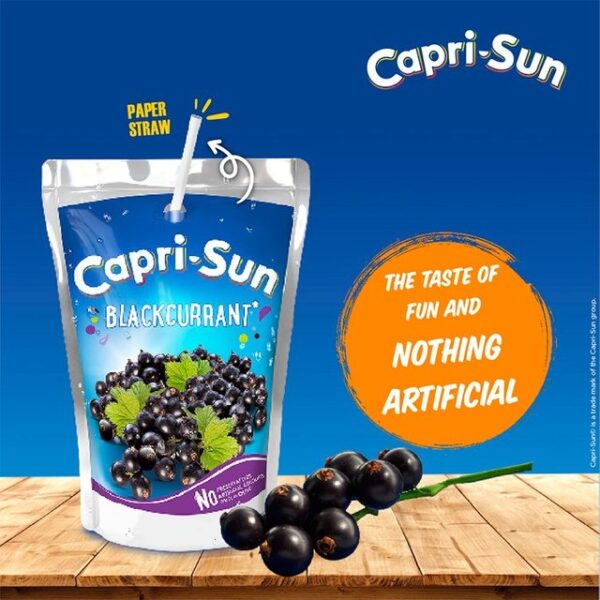 Capri-Sun Blackcurrant 8 X 200ml