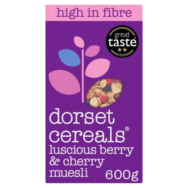 Dorset Cereals Luscious Berry Cherry Muesli 600g