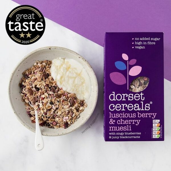 Dorset Cereals Luscious Berry Cherry Muesli 600g