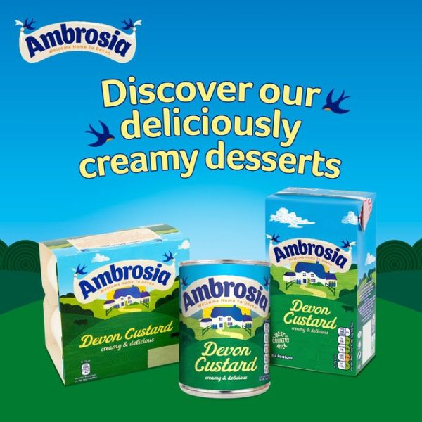 Ambrosia Devon Custard 500g