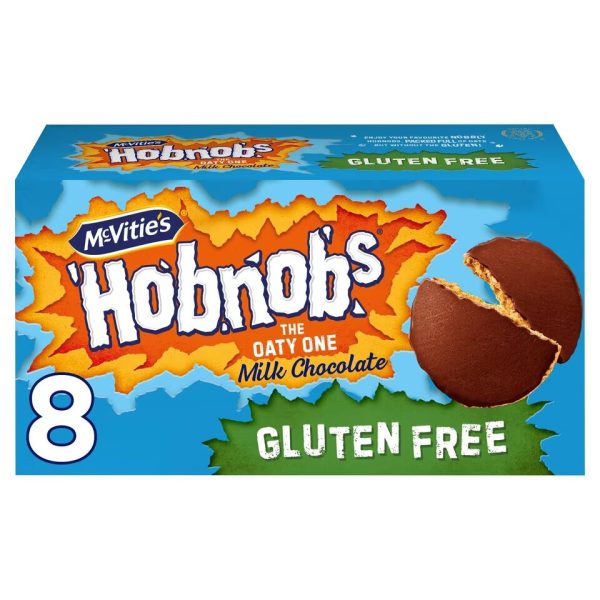 Mc Vities Gluten Free Milk Choc Hobnobs 150g