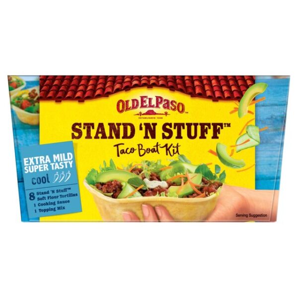 Old El Paso Stand Stuff Soft Tortilla Extra Mild Kit