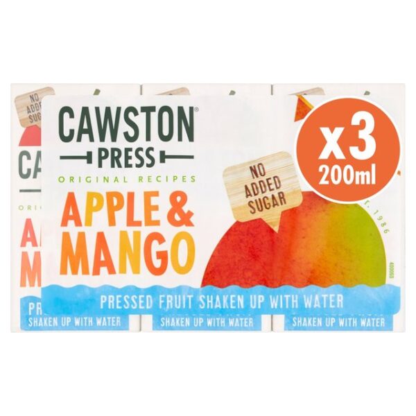 Cawston Press Apple, Mango 3x200ml