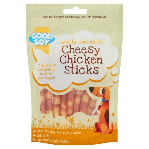 Good Boy Cheesy Chicken Sticks 60g