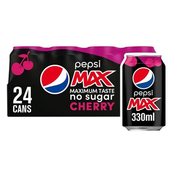 Pepsi Max Cherry 24 X 330ml