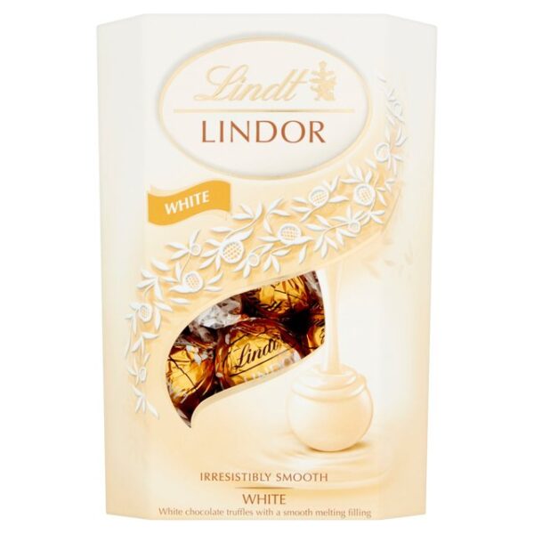 Lindt Lindor White Chocolate Truffles 200g