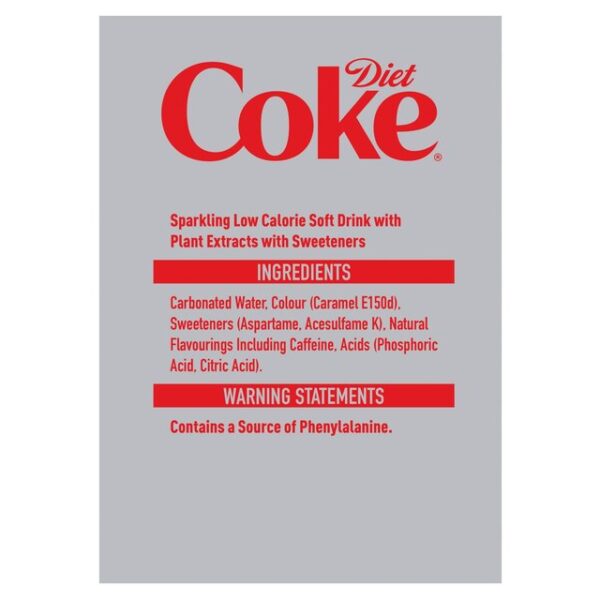 Diet Coke 6 X 250ml