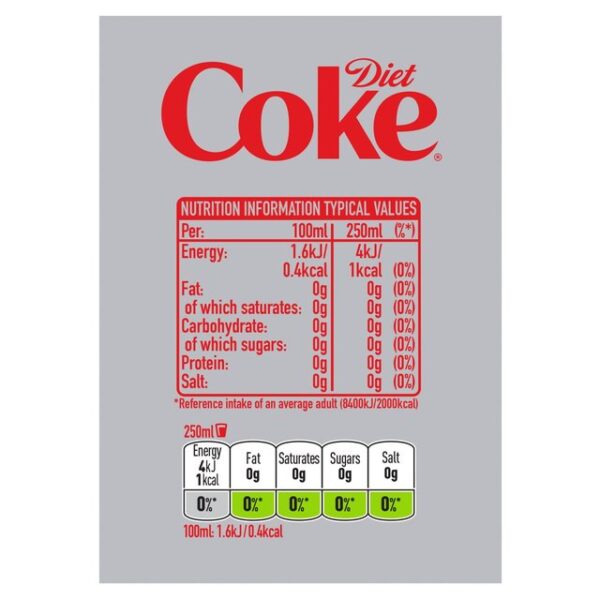 Diet Coke 6 X 250ml