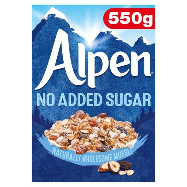 Alpen No Added Sugar Muesli 550g