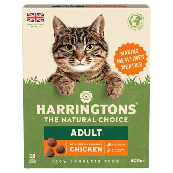 Harringtons Adult Cat Chicken 800g