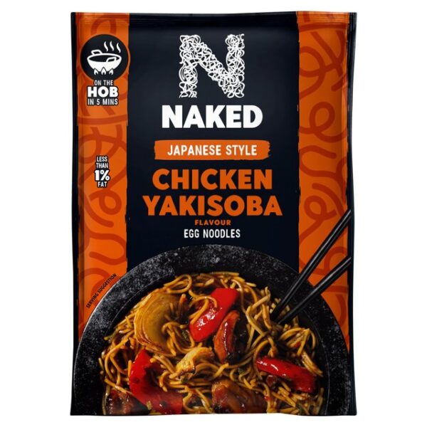 Naked Noodle On The Hob Chicken Yakisoba 100g