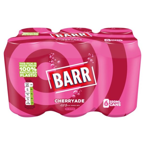 Barr Cherryade 6 X 330ml