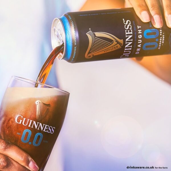 Guinness Draught Alcohol Free 4 x 440ml