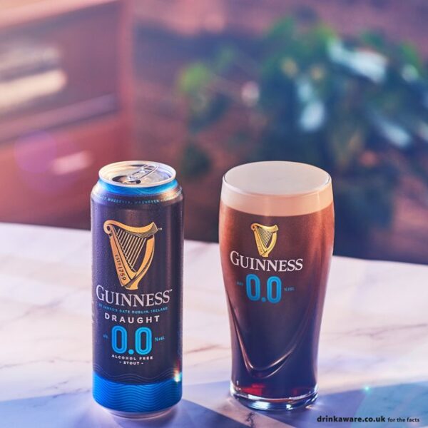 Guinness Draught Alcohol Free 4 x 440ml