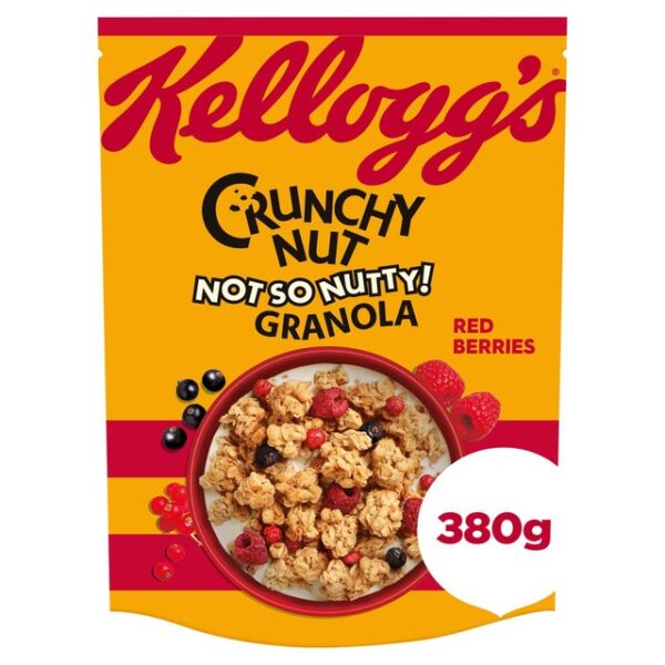 Kelloggs Crunchy Nut Granola Red Berries 380g