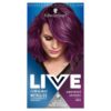 Schwarzkopf LIVE Urban Metallics Permanent Purple Hair Dye Amethyst Chrome