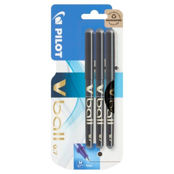 Pilot Vball Black 3 Pack