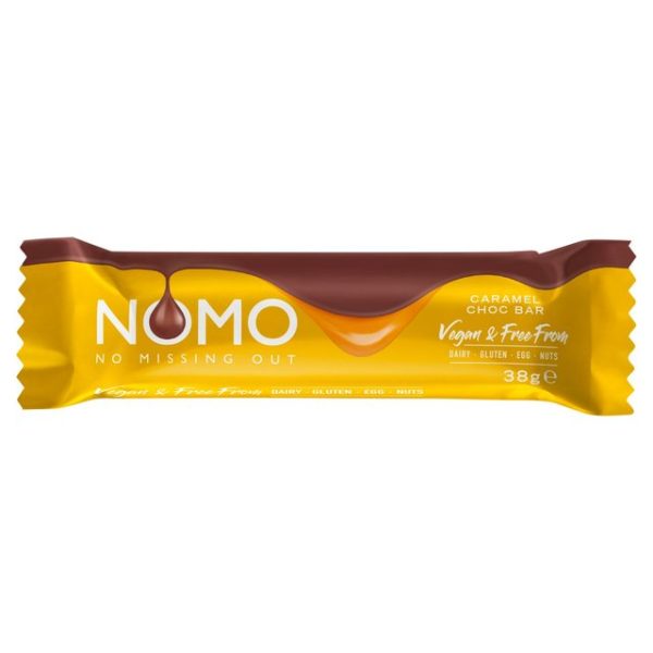 Nomo Caramel Filled Chocolate Bar 38g