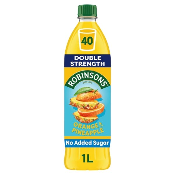 Robinsons Double Strength Orange & Pineapple Squash 1L