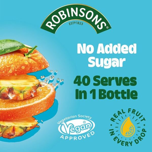 Robinsons Double Strength Orange & Pineapple Squash 1L