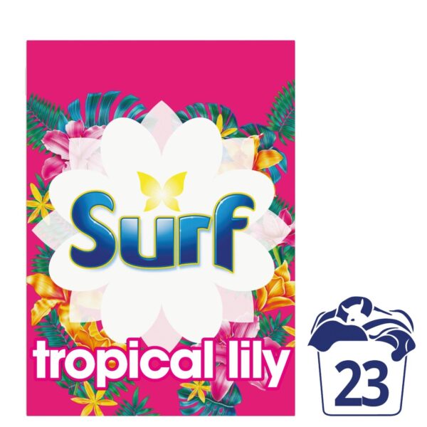 Surf Tropical Lily Washing Powder 23 Washes 1.15kg