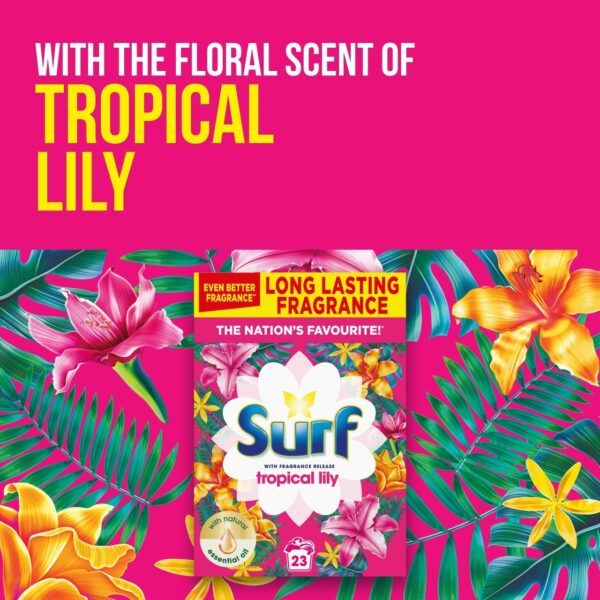 Surf Tropical Lily Washing Powder 23 Washes 1.15kg