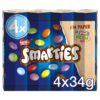 Smarties Tube 4 Pack 136g