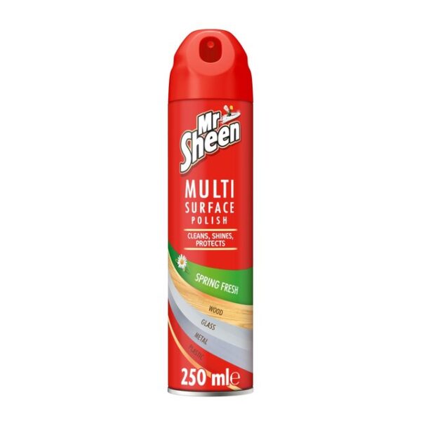 Mr Sheen Multi Surface Polish Spring Fresh 250ml