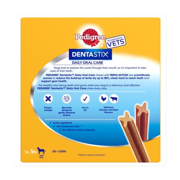 Pedigree Dentastix Daily Oral Care Large Dogs 42 per pack