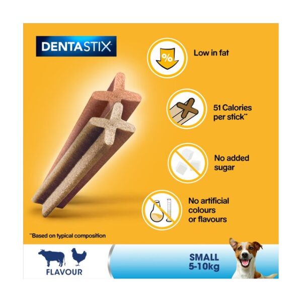 Pedigree Dentastix Daily Adult Small Dog Treats 35 x Dental Sticks 550g