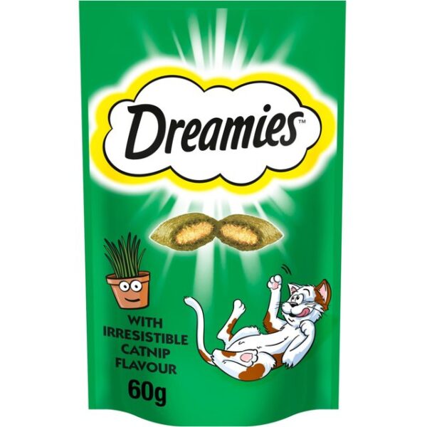 Dreamies Cat Treats With Catnip 60g