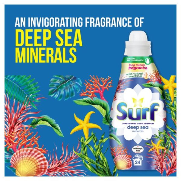 Surf Deep Sea Minerals Washing Liquid 24 Washes 0.648L