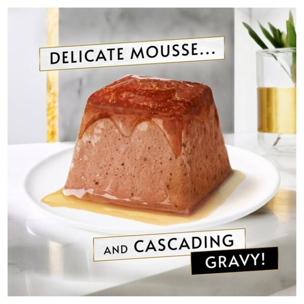 Gourmet Revelations Mousse Salmon In Gravy Wet Cat Food 4 x 57g